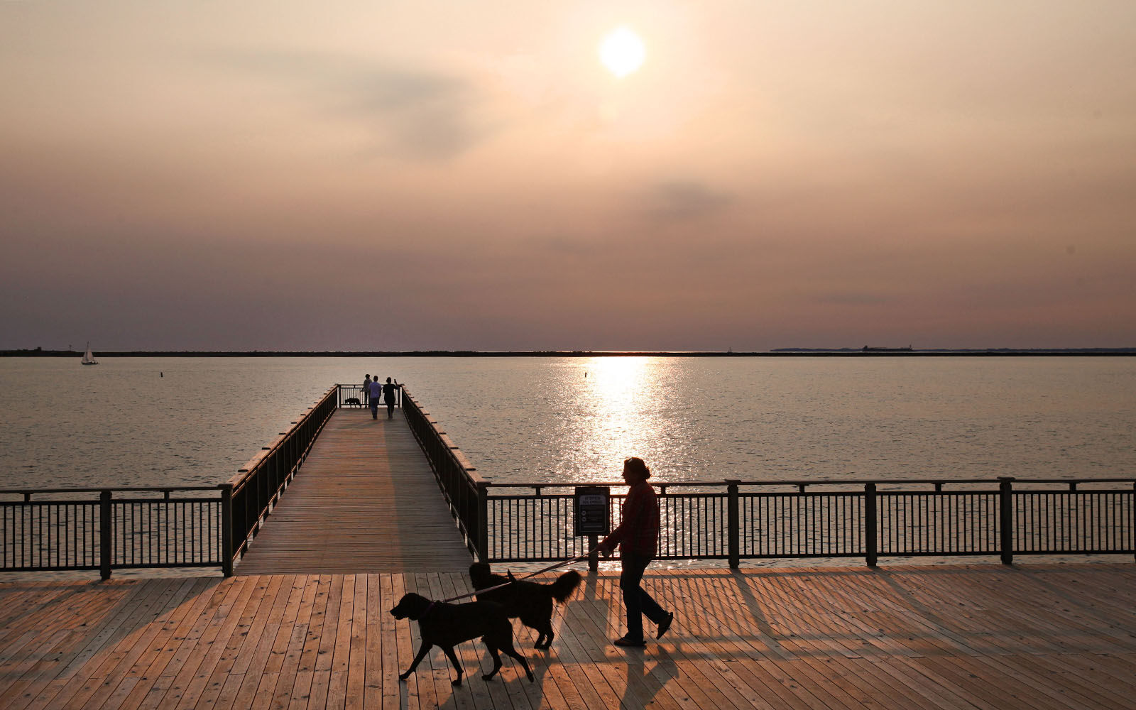 Sunset walk